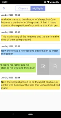 Jehovah’s Witnesses NWT Bible android App screenshot 2